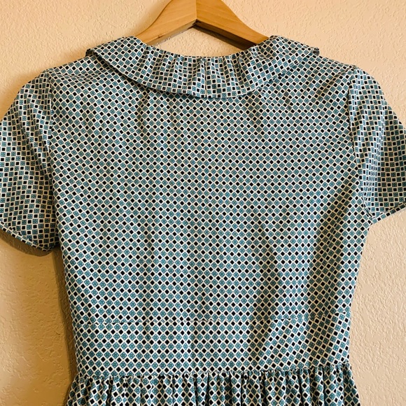 J. Crew Wrap Dress Mid Length 100% Silk- So lovely, lightweight, and feminine. - Picture 4 of 14